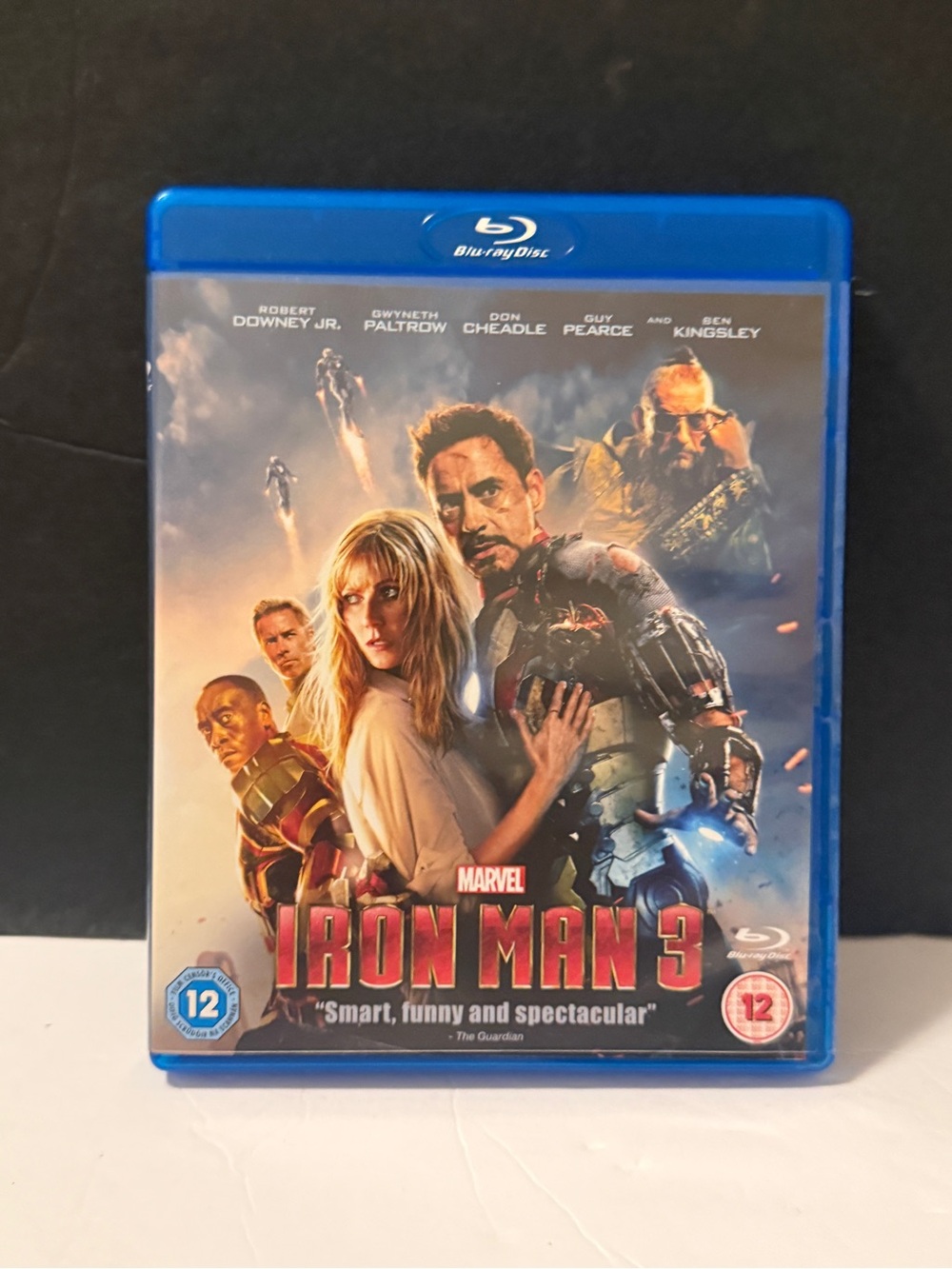 Iron Man 3 Blu-ray 2013 Marvel Robert Downey Jr UK Edition